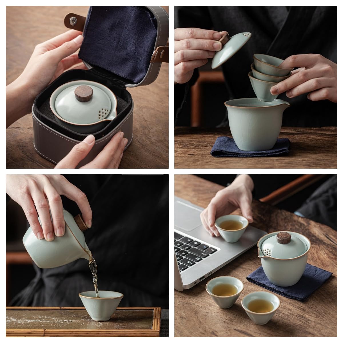 Amazon.co.jp: smdjszh 茶器セット 中国茶器セット 急須セット ティー